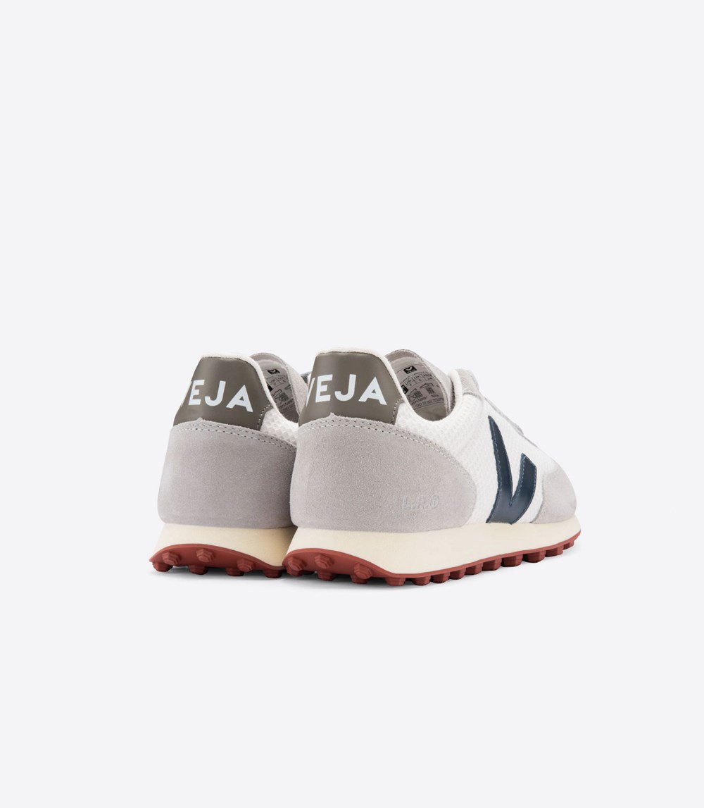 Veja Sneakers Herr - Rio Branco Hexamesh Gravel - Vita/Grå - 962107-QPT